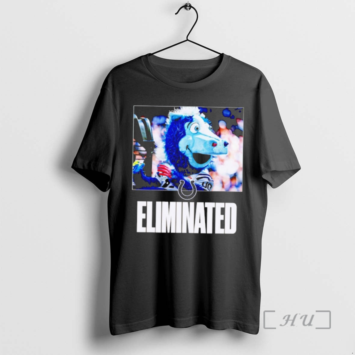 Officials Indianapolis Colts Eliminated Mascot T-Shirts, Hoodie, Sweatshirt | AU01DripNestTees.com