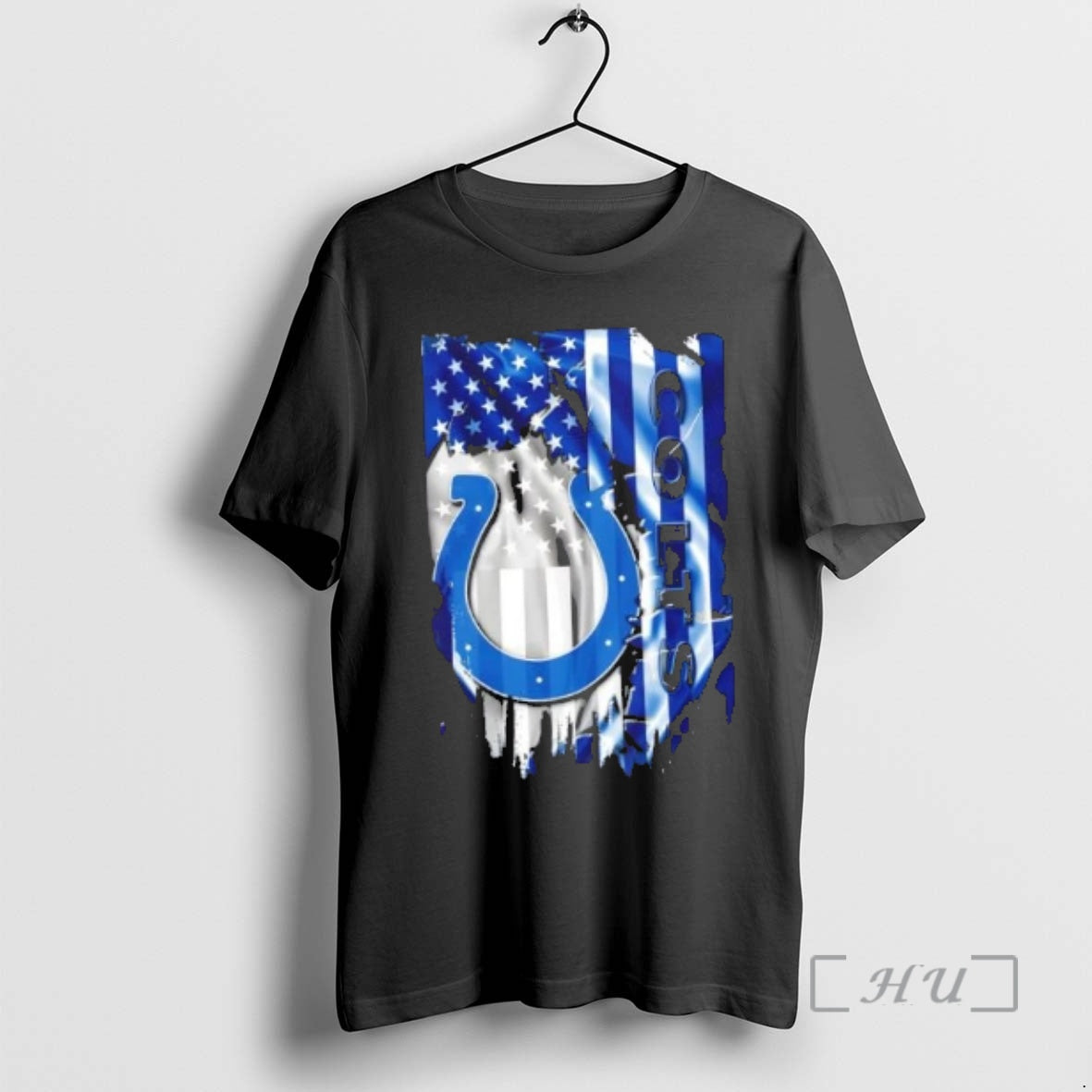 Officials Indianapolis Colts Football X American Flag