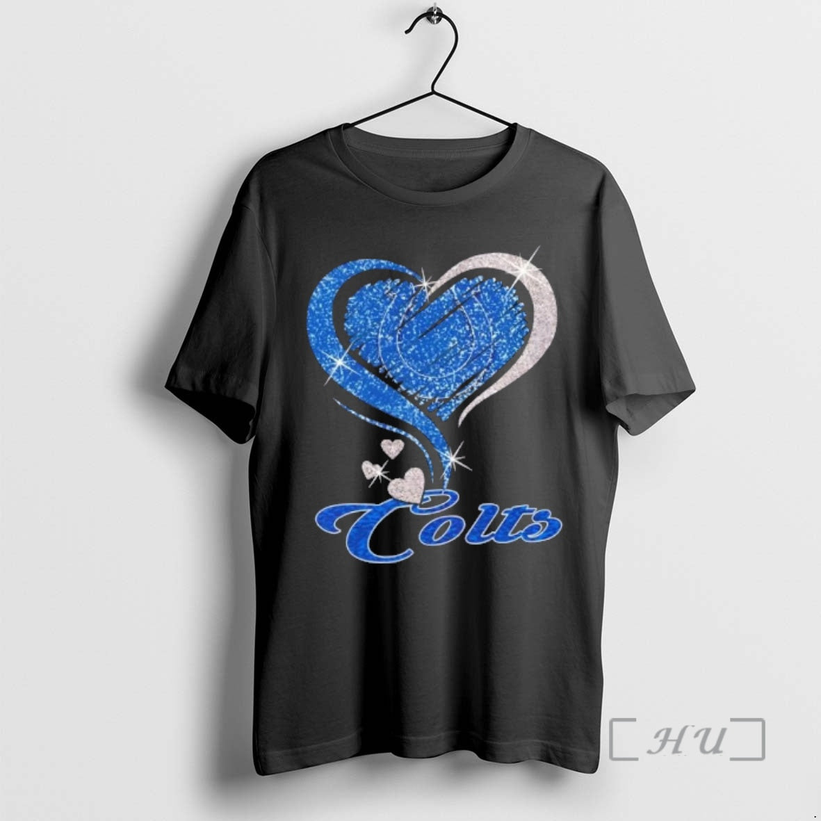 Officials Indianapolis Colts Football In Glitter Heart Fans T-Shirts, Hoodie, Sweatshirt | AU01DripNestTees.com