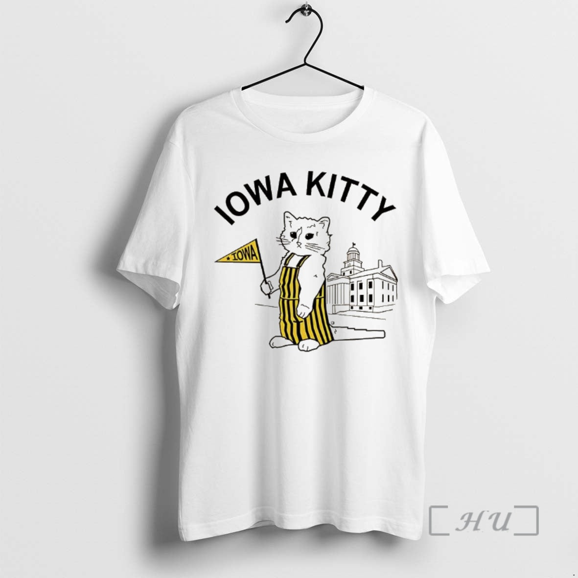 Officials Iowa Kitty Campus Sketch T-Shirts, Hoodie, Sweatshirt | AU01DripNestTees.com