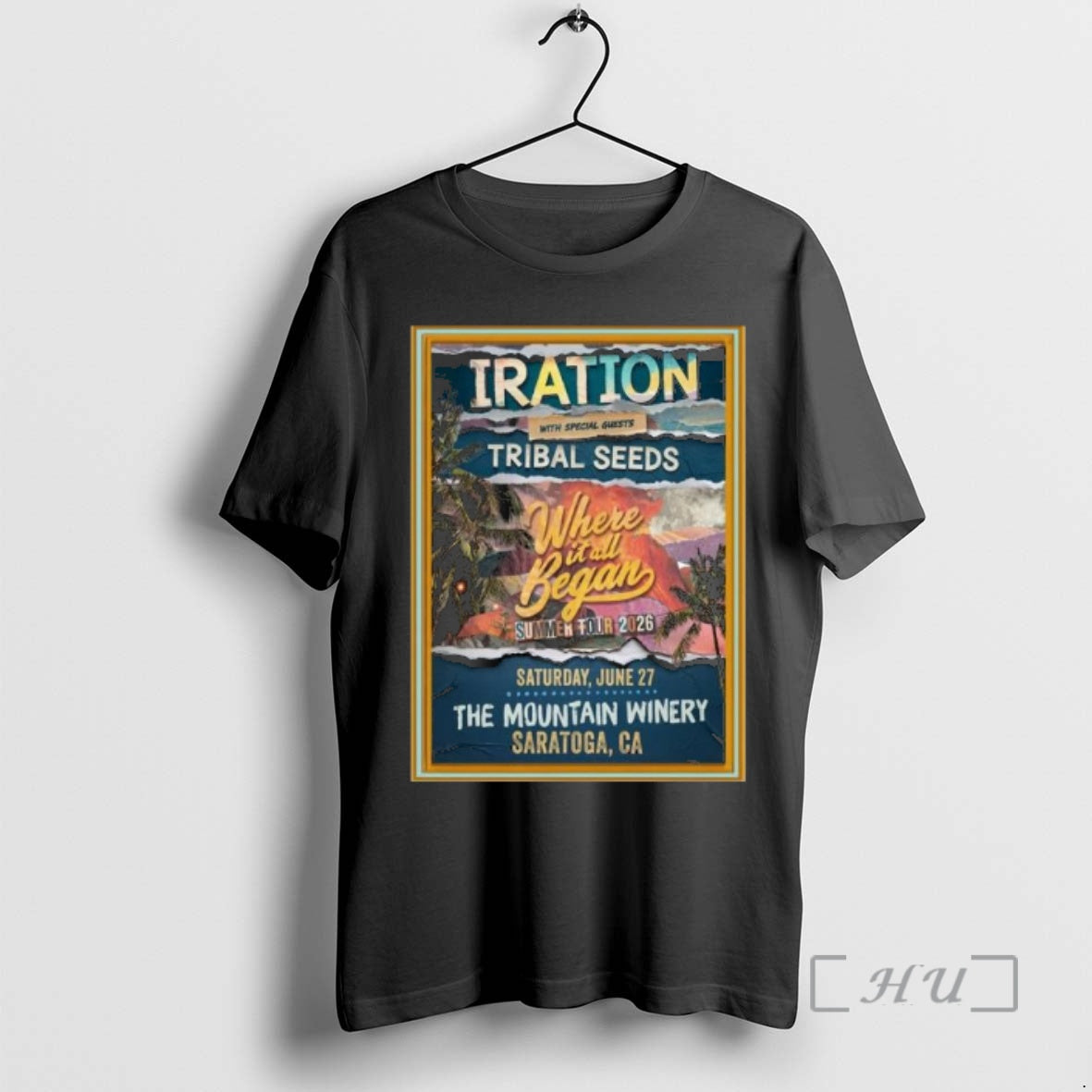 Officials Iration Saratoga Ca June 27 2026 Concert T-Shirts, Hoodie, Sweatshirt | AU01DripNestTees.com
