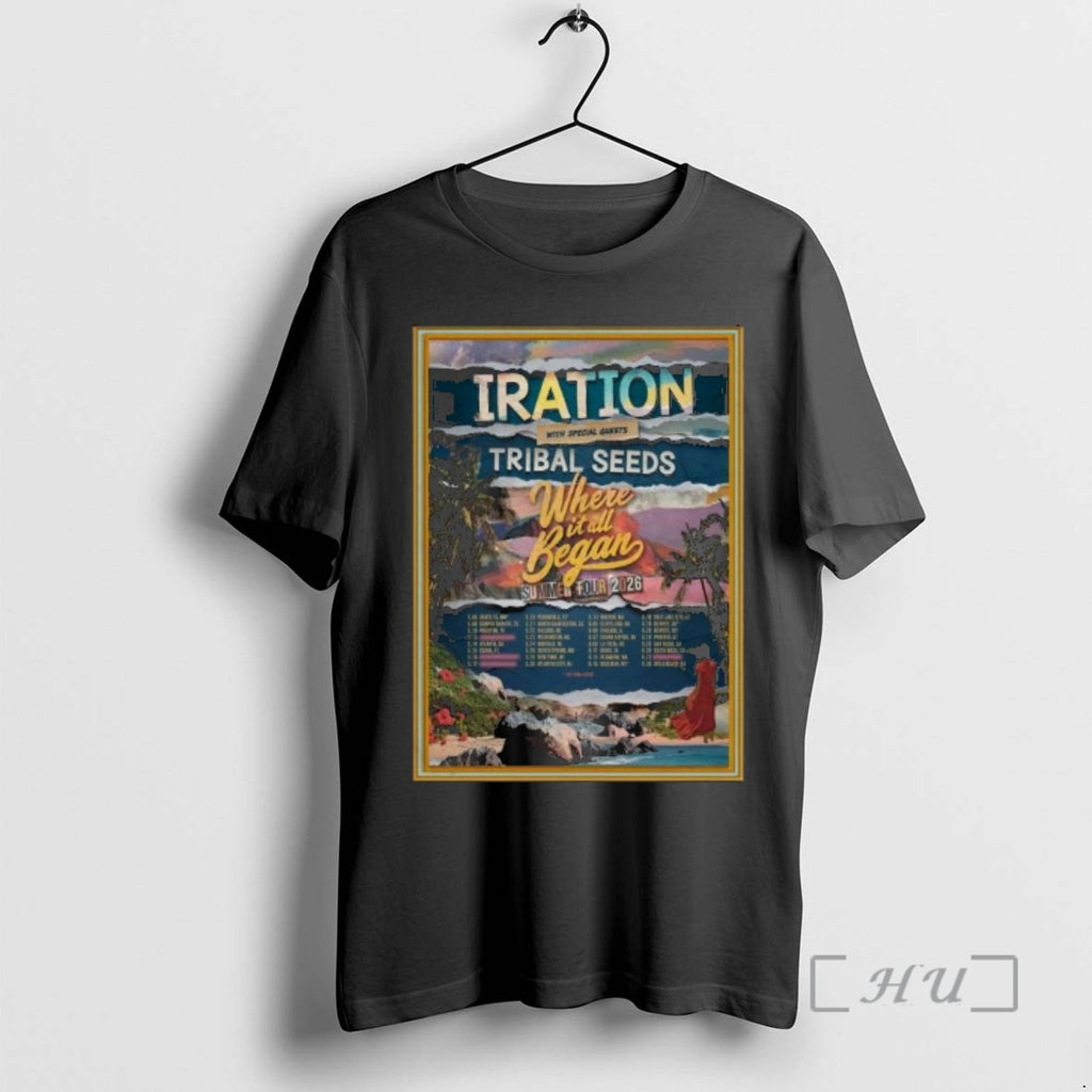 Officials Iration With Special Guests Tribal Seeds Where It All Gegan Summer Tour 2026 Premium