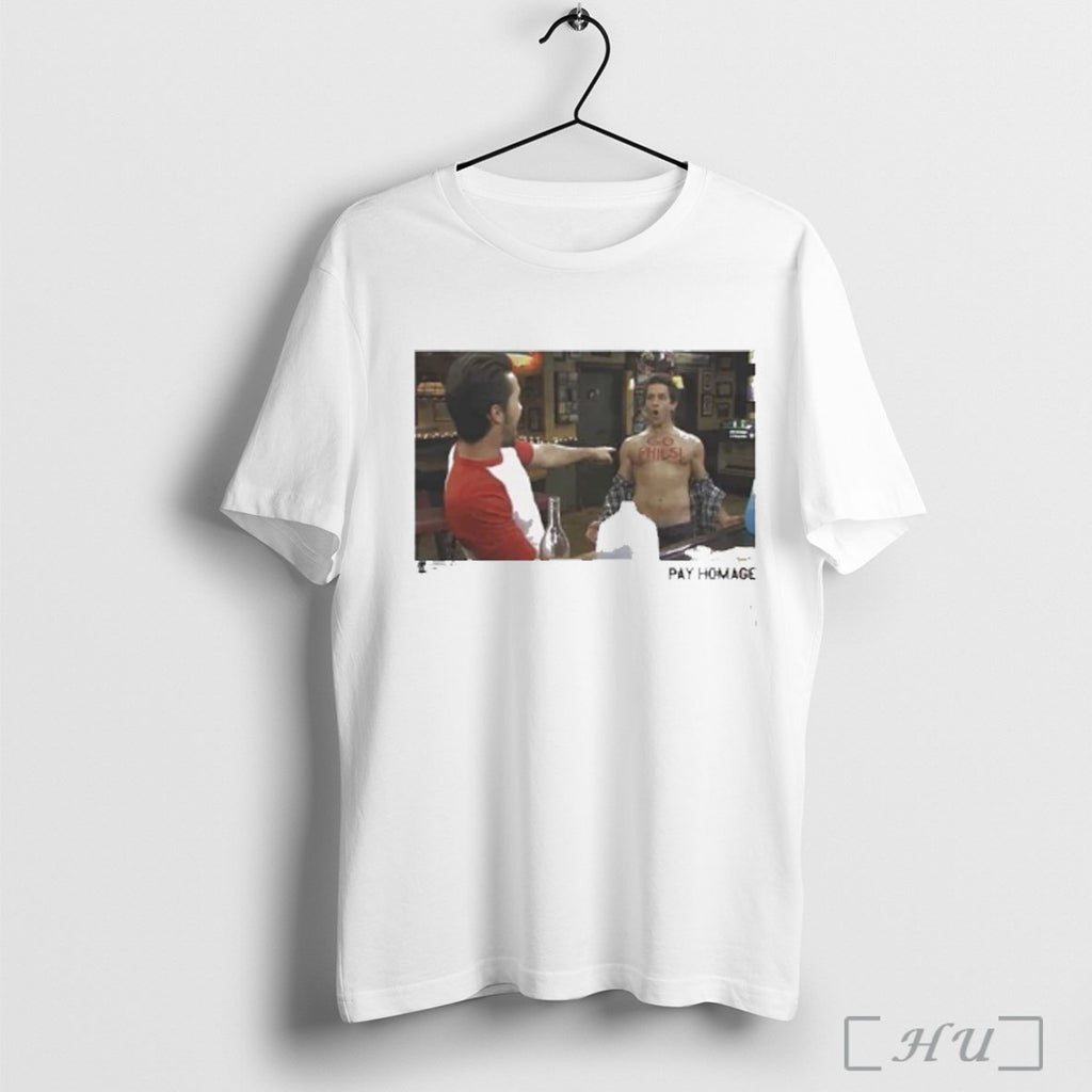 Officials Its Always Sunny In Philadelphia X Phillies Pay Homage T Shirt