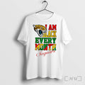 Officials Jacksonville Jaguars I Am Black Every Month Logo Tee