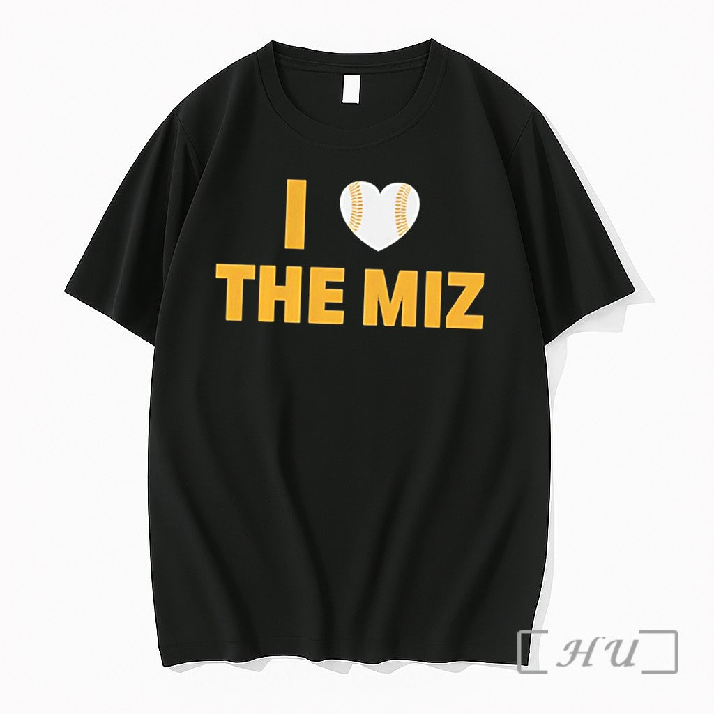 Officials Jacob Misiorowski Milwaukee Brewers I Love The Miz Heart Tee Premium T Shirts Sweater