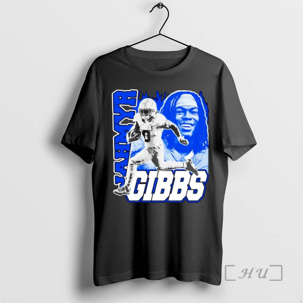 Officials Jahmyr Gibbs Detroit Lions Football Graphic T-Shirts, Hoodie, Sweatshirt | AU01DripNestTees.com