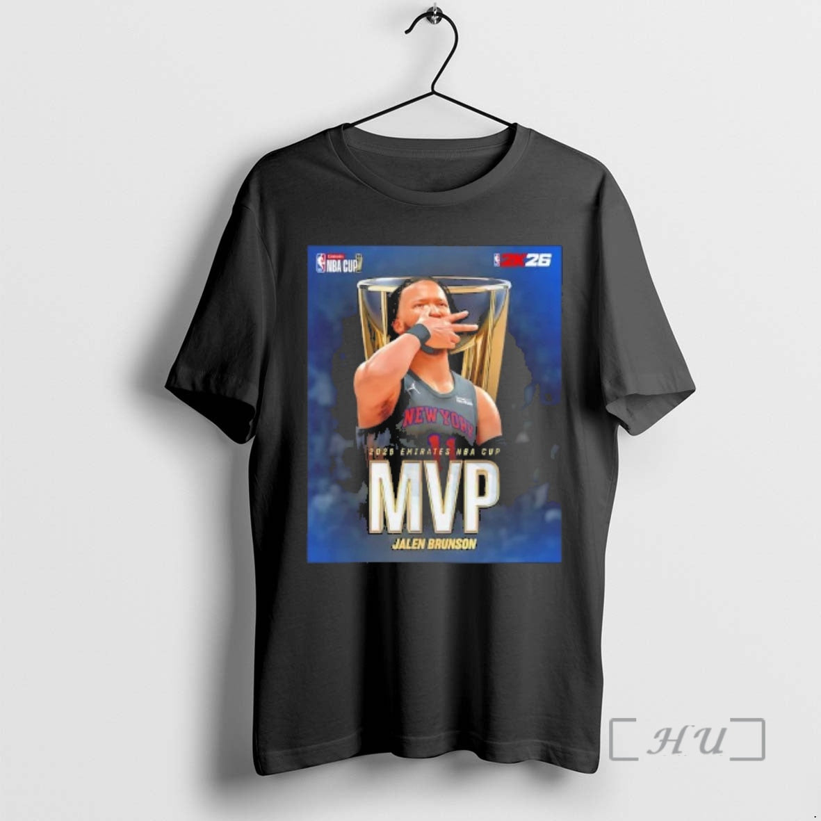 Officials Jalen Brunson 2025 Emirates Nba Cup Mvp T-Shirts, Hoodie, Sweatshirt | AU01DripNestTees.com
