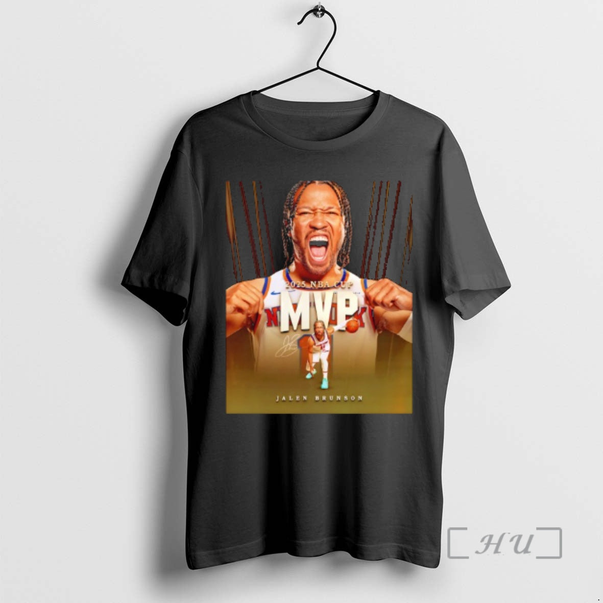 Officials Jalen Brunson Mvp Nba Cup Mvp Signature T-Shirts, Hoodie, Sweatshirt | AU01DripNestTees.com
