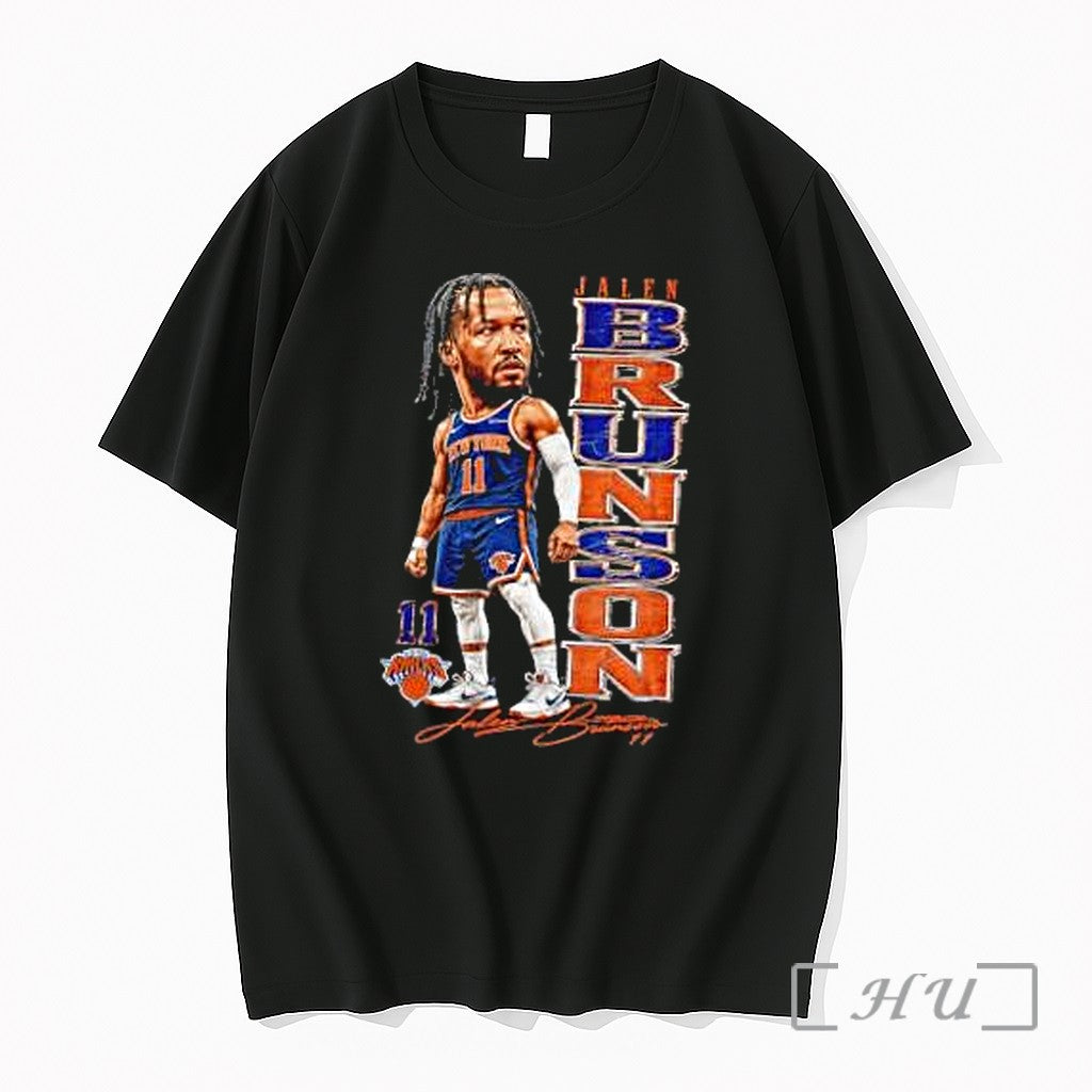 Officials Jalen Brunson New York Knicks Cartoon Player Basketball