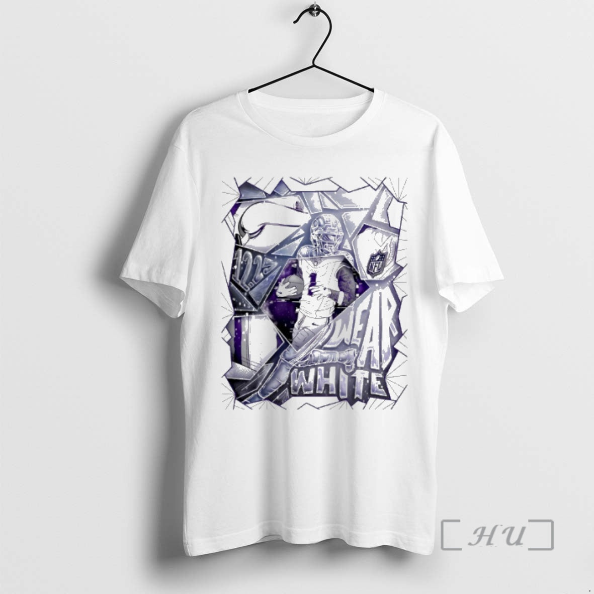 Officials Jalen Nailor Minnesota Vikings Wear White Winter Whiteout Week T-Shirts, Hoodie, Sweatshirt | AU01DripNestTees.com