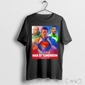 Officials James Gunn Superman And Lex Luthor Man Of Tomorrow Dc Universe T Shirt Black