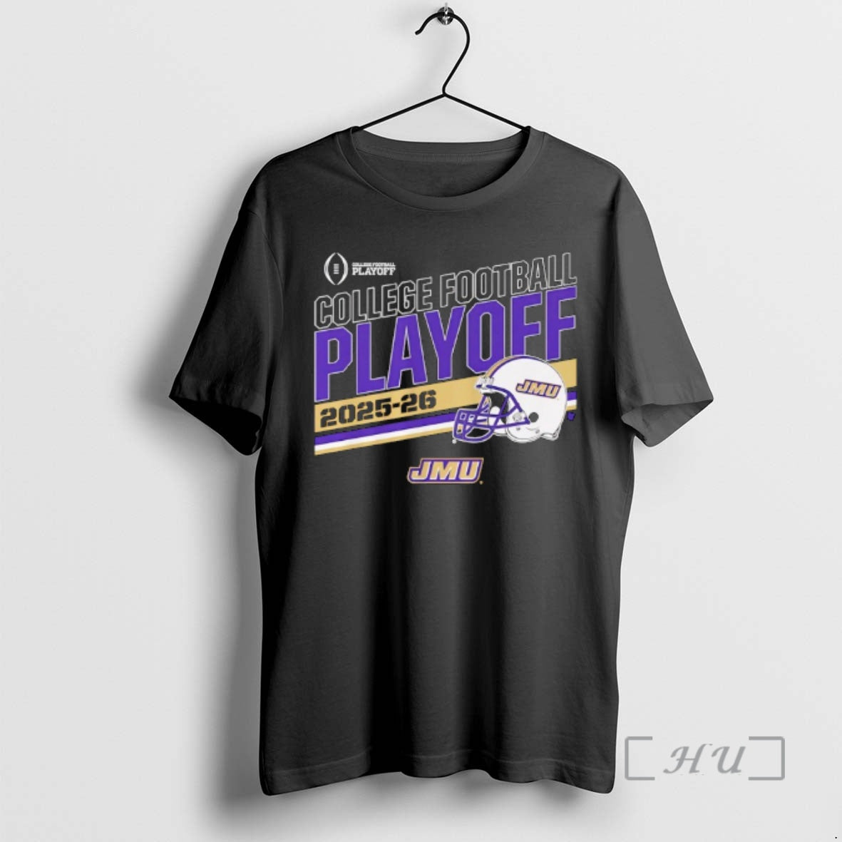 Officials James Madison Dukes Football 2025 College Football Playoff Stripe T-Shirts, Hoodie, Sweatshirt