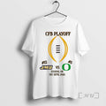 Officials James Madison Vs Oregon 2025 Cfp First Rd Playoff Game 4 Premium T Shirts Hoodie, Sweatshirt | AU01DripNestTees.com