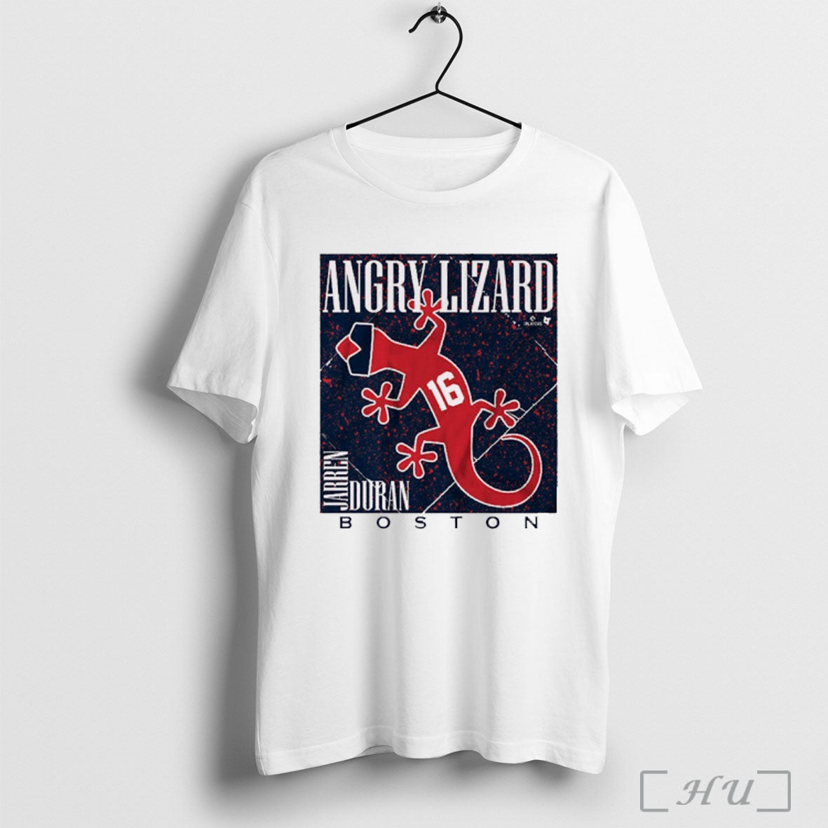 Officials Jarren Duran Angry Lizard Boston Red Sox Mlb 2025 T Shirt