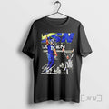 Officials Jaxon Smith Njigba Leads In Receiving Yards Signature T-Shirts, Hoodie, Sweatshirt | AU01DripNestTees.com