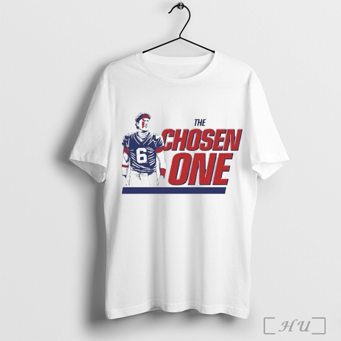 Officials Jaxson Dart The Chosen One New York Giants T Shirt