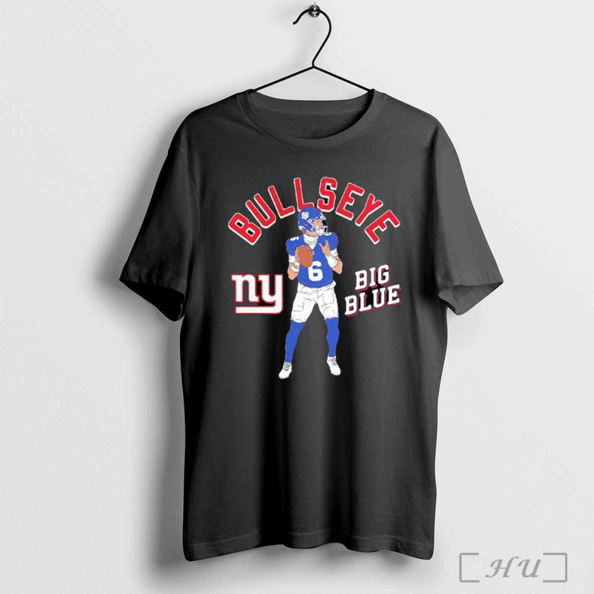 Officials Jaxson Darto Bullseye Big Blue New York Giants T Shirt
