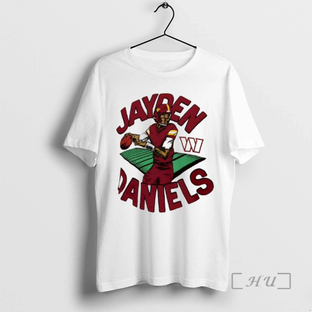 Officials Jayden Daniels Washington Commanders Caricature Player Vintage T-Shirts, Hoodie, Sweatshirt | AU01DripNestTees.com