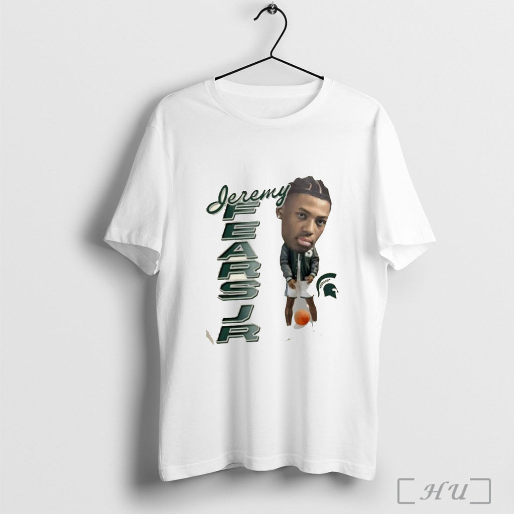 Officials Jeremy Fears Michigan State Spartans Elevated Caricature T Shirt