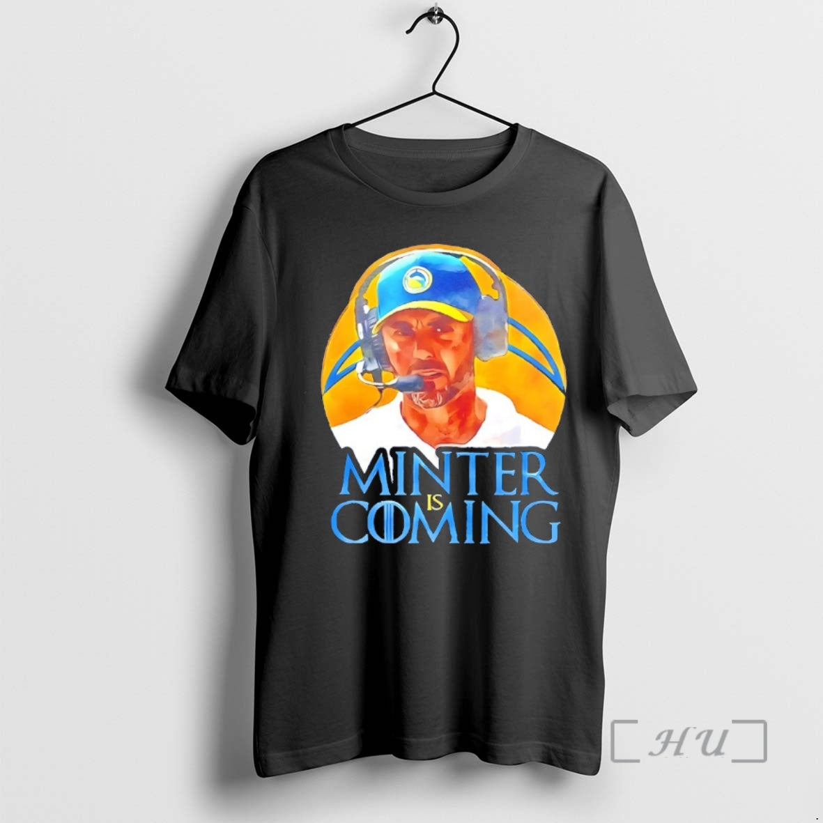 Officials Jesse Minter Los Angeles Chargers Coach Minter Is Coming T-Shirts, Hoodie, Sweatshirt | AU01DripNestTees.com