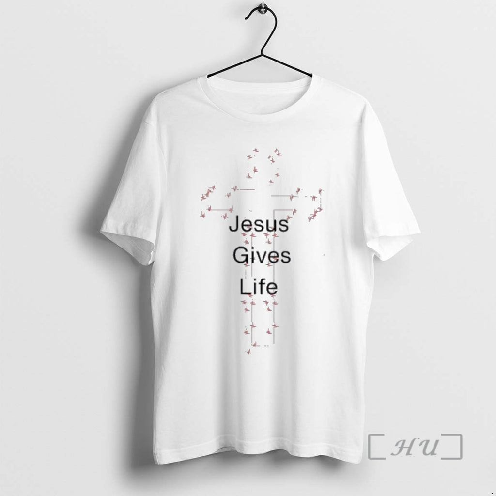 Officials Jesus Gives Life Simple T-Shirts, Hoodie, Sweatshirt | AU01DripNestTees.com