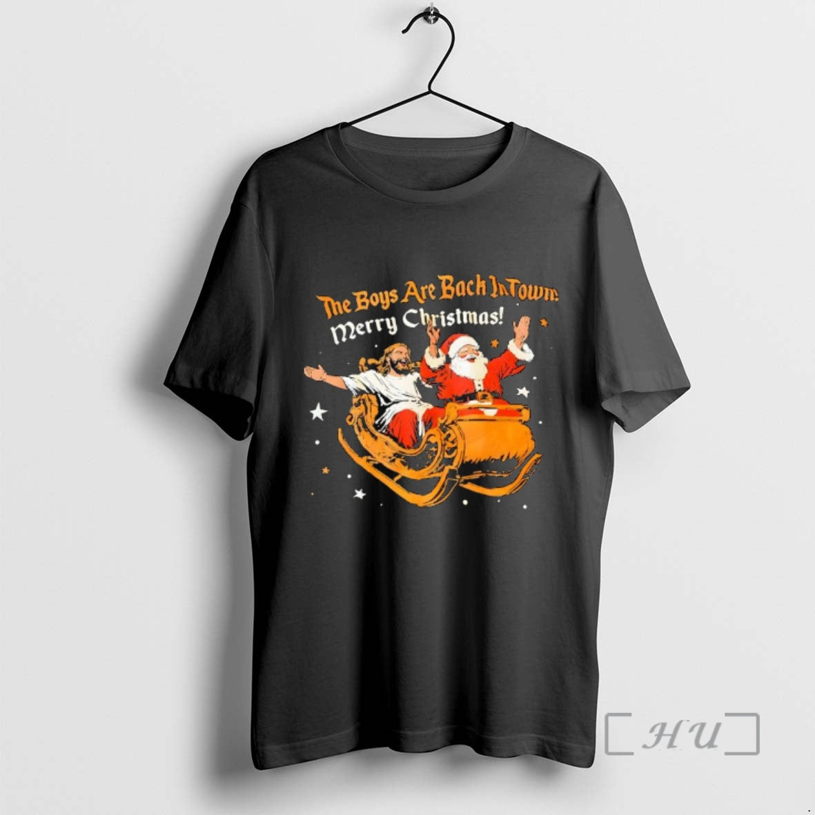 Officials Jesus Noel The Boys Are Back In Town Merry Christmas Premium T Shirts Sweater Hoodie, Sweatshirt