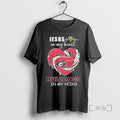Officials Jesus In My Heart Georgia Bulldogs In My Veins Logo Team Premium T Shirts Hoodie, Sweatshirt | AU01DripNestTees.com