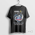Officials Jesus In My Heart Houston Texans In My Veins Logo Team Premium T Shirts Hoodie, Sweatshirt | AU01DripNestTees.com