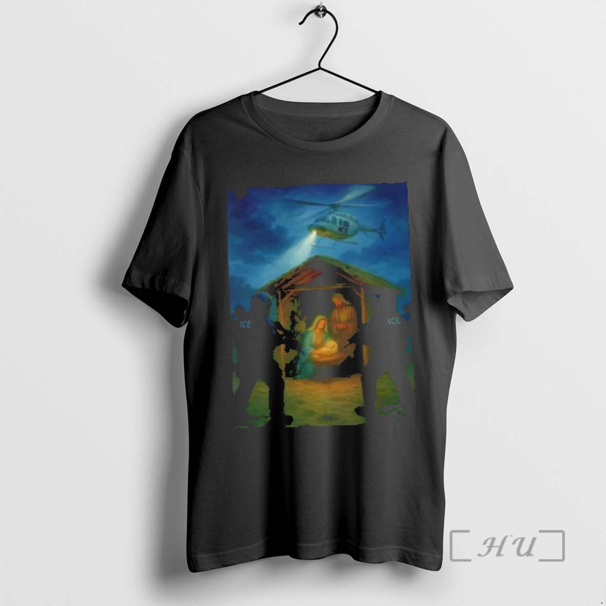 Officials Jesus Vs Ice Graphic T-Shirts, Hoodie, Sweatshirt | AU01DripNestTees.com