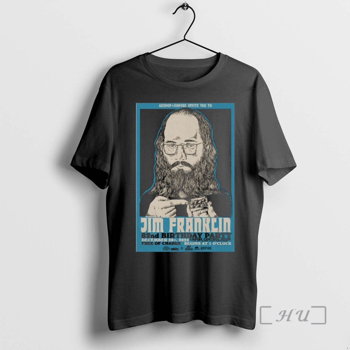 Officials Jim Franklin 82nd Birthday Party Empire Control Room December 28 2025 Premium T Shirts Hoodie, Sweatshirt