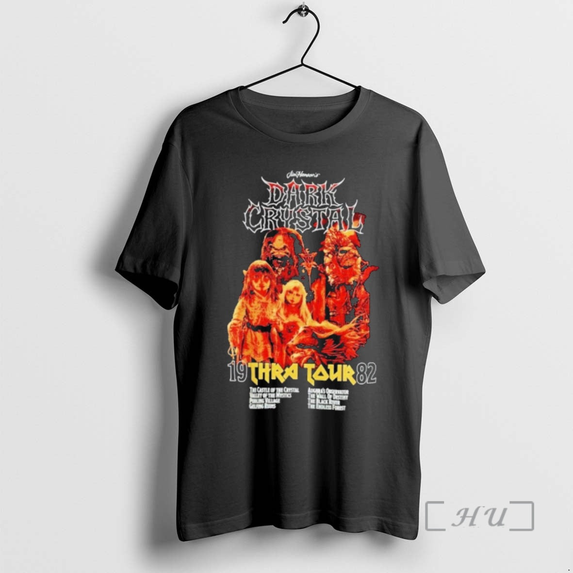Officials Jim Hensons Dark Crystal Thra Tour 1982 T-Shirts, Hoodie, Sweatshirt | AU01DripNestTees.com