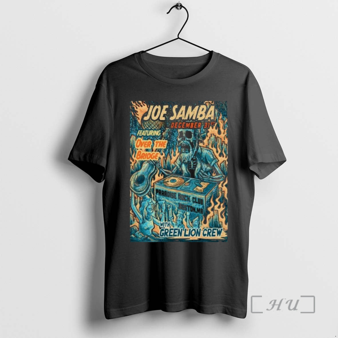 Officials Joe Samba Paradise Rock Club In Boston Ma December 31 2025 Premium T Shirts Hoodie, Sweatshirt
