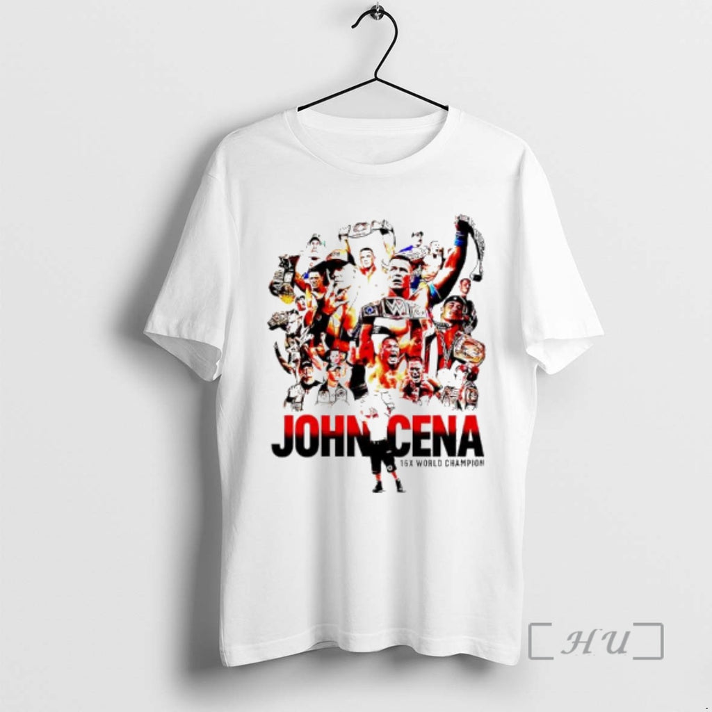 Officials John Cena Wrestlemania 17th Championship T-Shirts, Hoodie, Sweatshirt | AU01DripNestTees.com