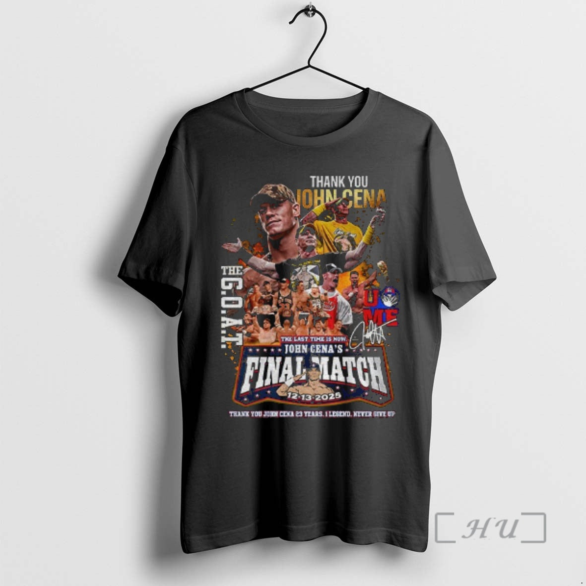 Officials John Cena Thank You The Goat The Last Time Is Now Final Match 12 T-Shirts, Hoodie, Sweatshirt