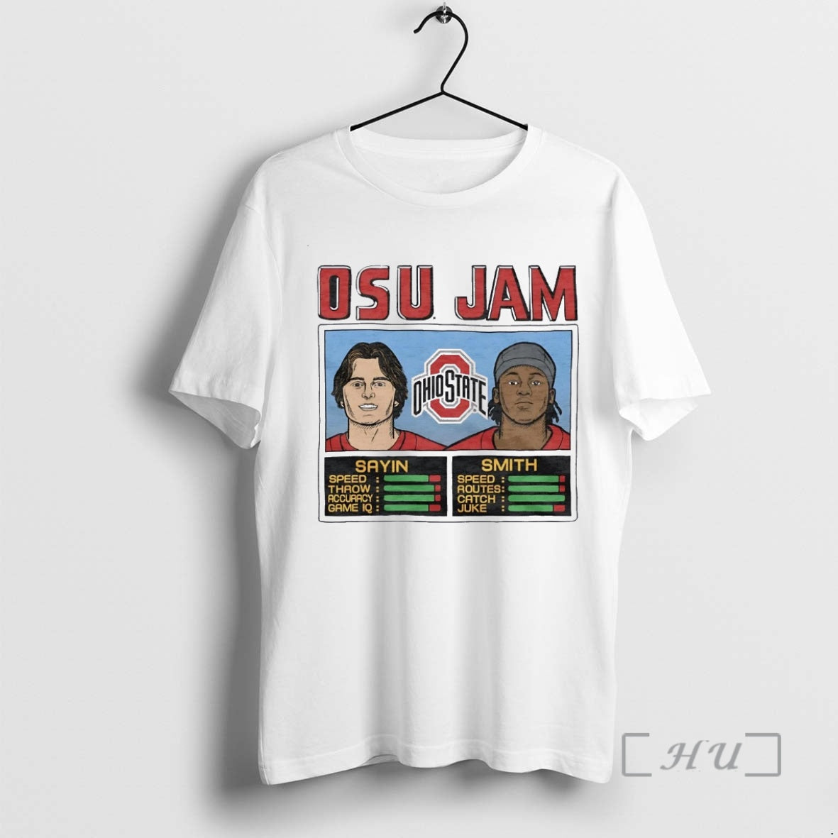 Officials Julian Sayin And Caleb Downs Osu Jam Christmas T-Shirts, Hoodie, Sweatshirt | AU01DripNestTees.com