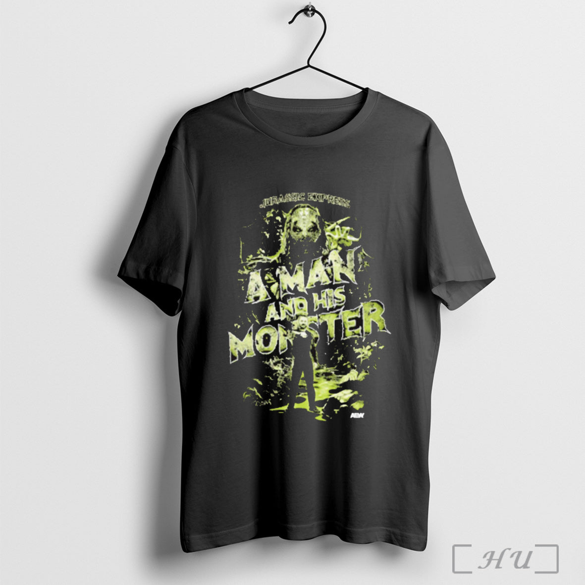 Officials Jurassic Express A Man And His Monster Aew 2025 T Shirt