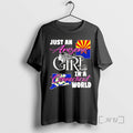 Officials Just An Arizona Girl In A Connecticut World T-Shirts, Hoodie, Sweatshirt | AU01DripNestTees.com
