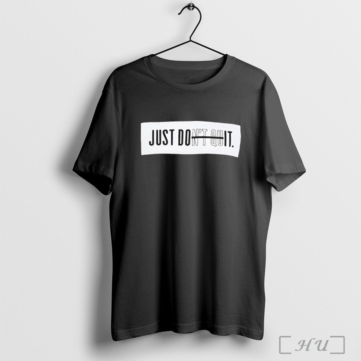 Officials Just Dont Quit Black T Shirt