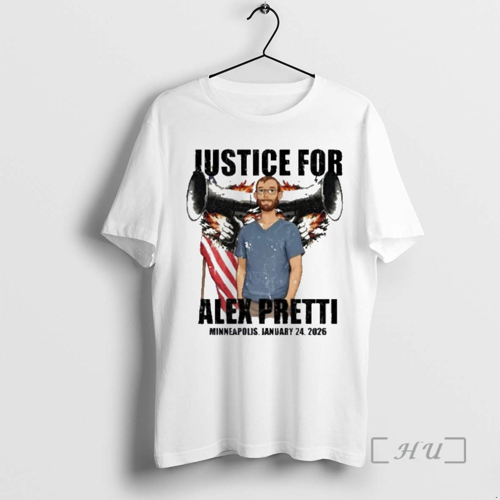 Officials Justice For Alex Pretty Minneapolis January 24 2026 T-Shirts, Hoodie, Sweatshirt | AU01DripNestTees.com