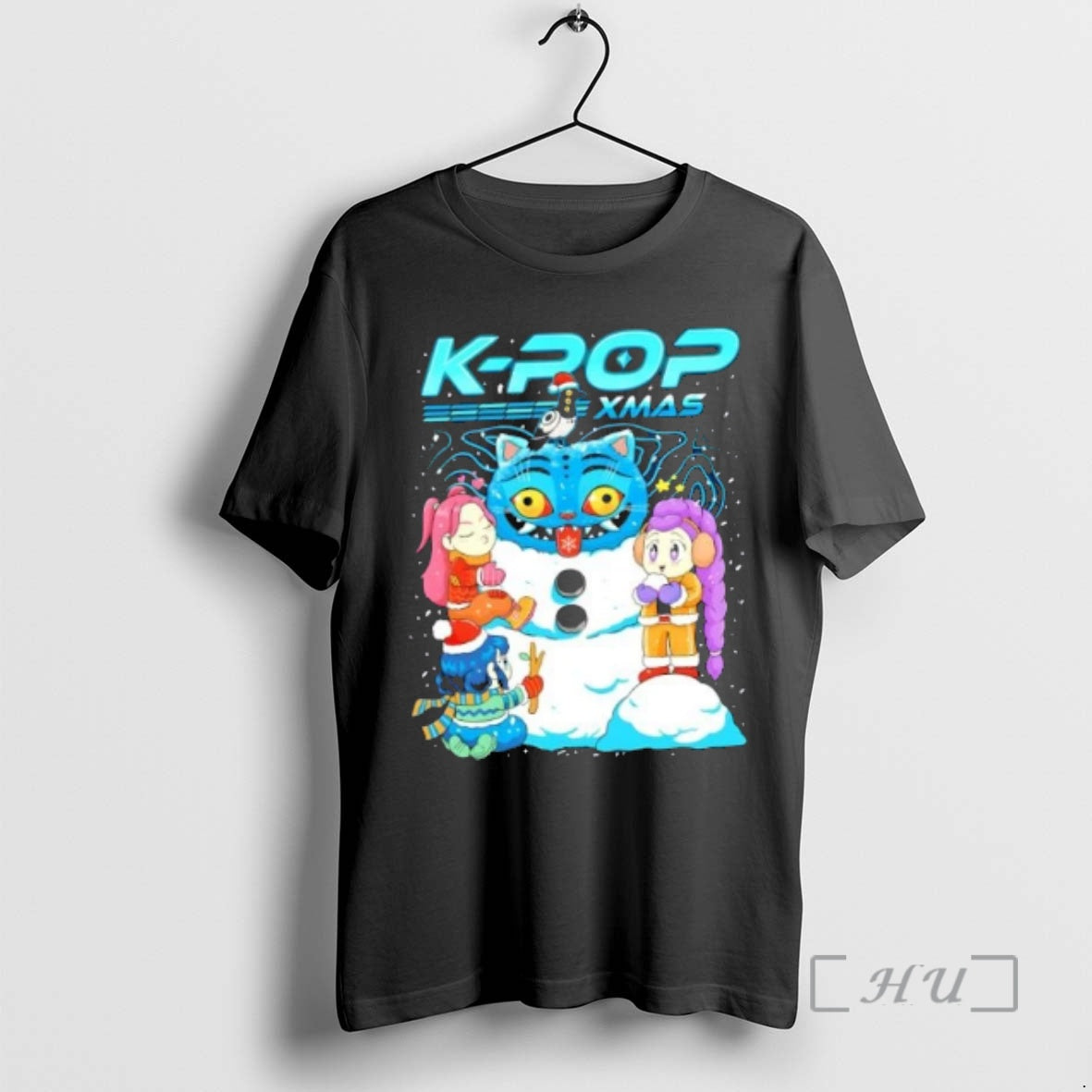 Officials K Pop Xmas Anime Graphic T-Shirts, Hoodie, Sweatshirt | AU01DripNestTees.com