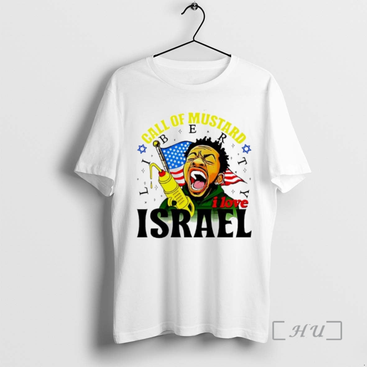 Officials Kendrick Call Of Mustard I Love Israel Graphic T-Shirts, Hoodie, Sweatshirt | AU01DripNestTees.com