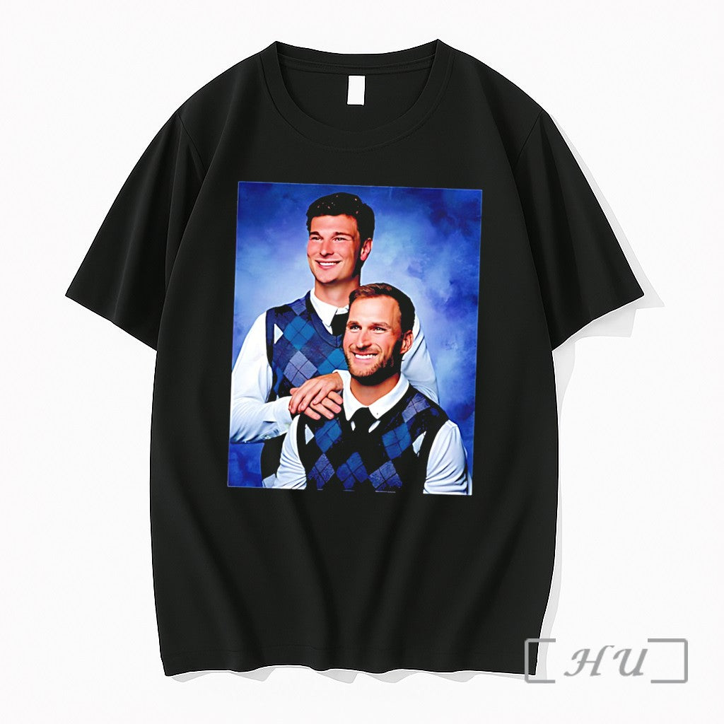 Officials Kirk Cousins Fernando Mendoza Step Brothers Tee