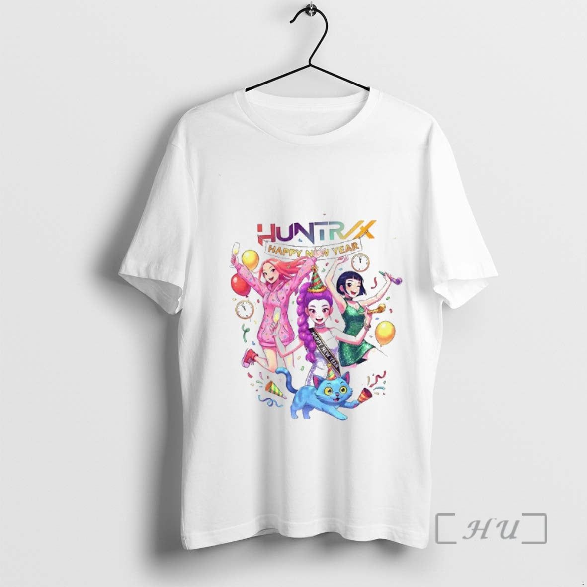 Officials Kpop Demon Hunters Girl Dinner Happy New Year T-Shirts, Hoodie, Sweatshirt | AU01DripNestTees.com