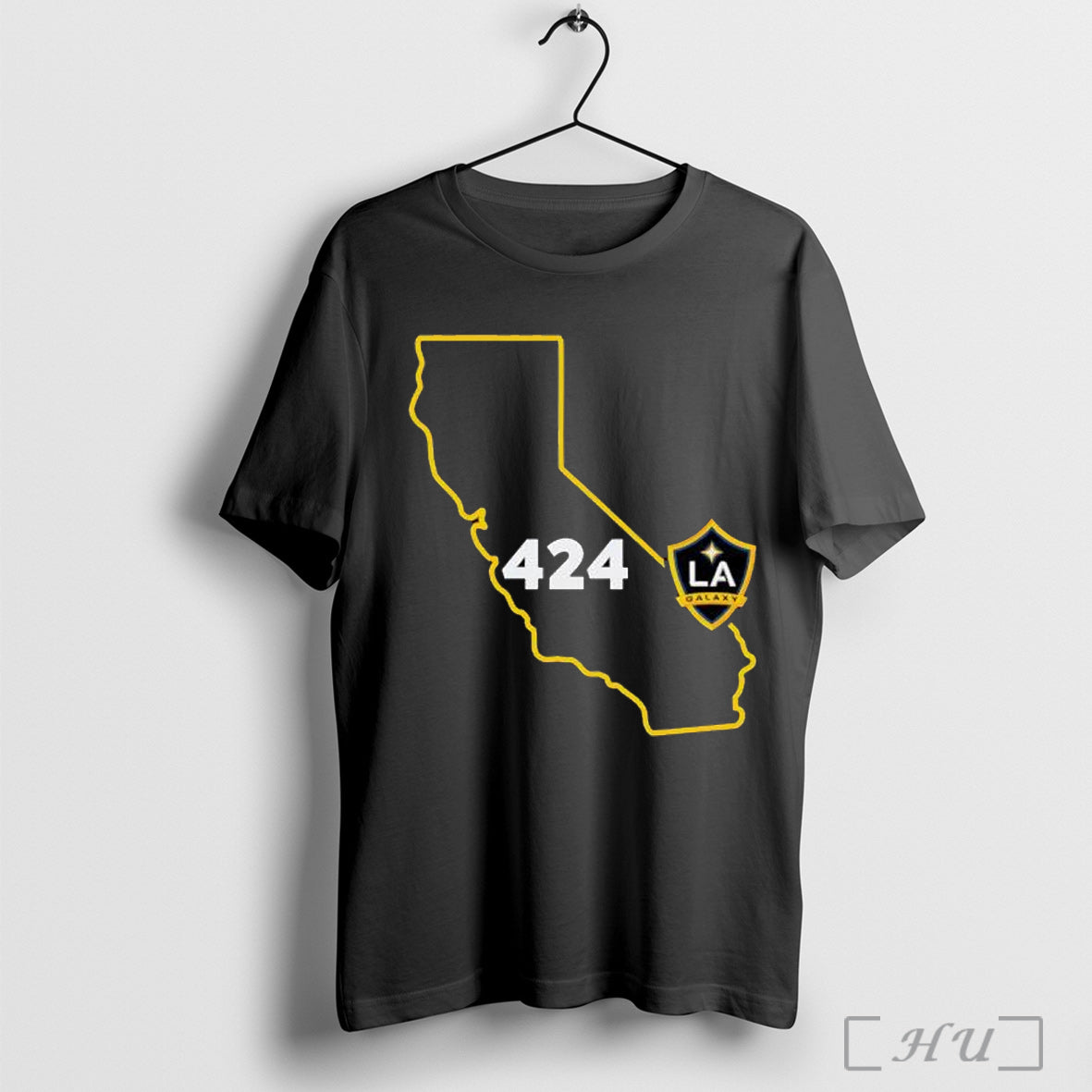 Officials La Galaxy 424 Area Code State T Shirt