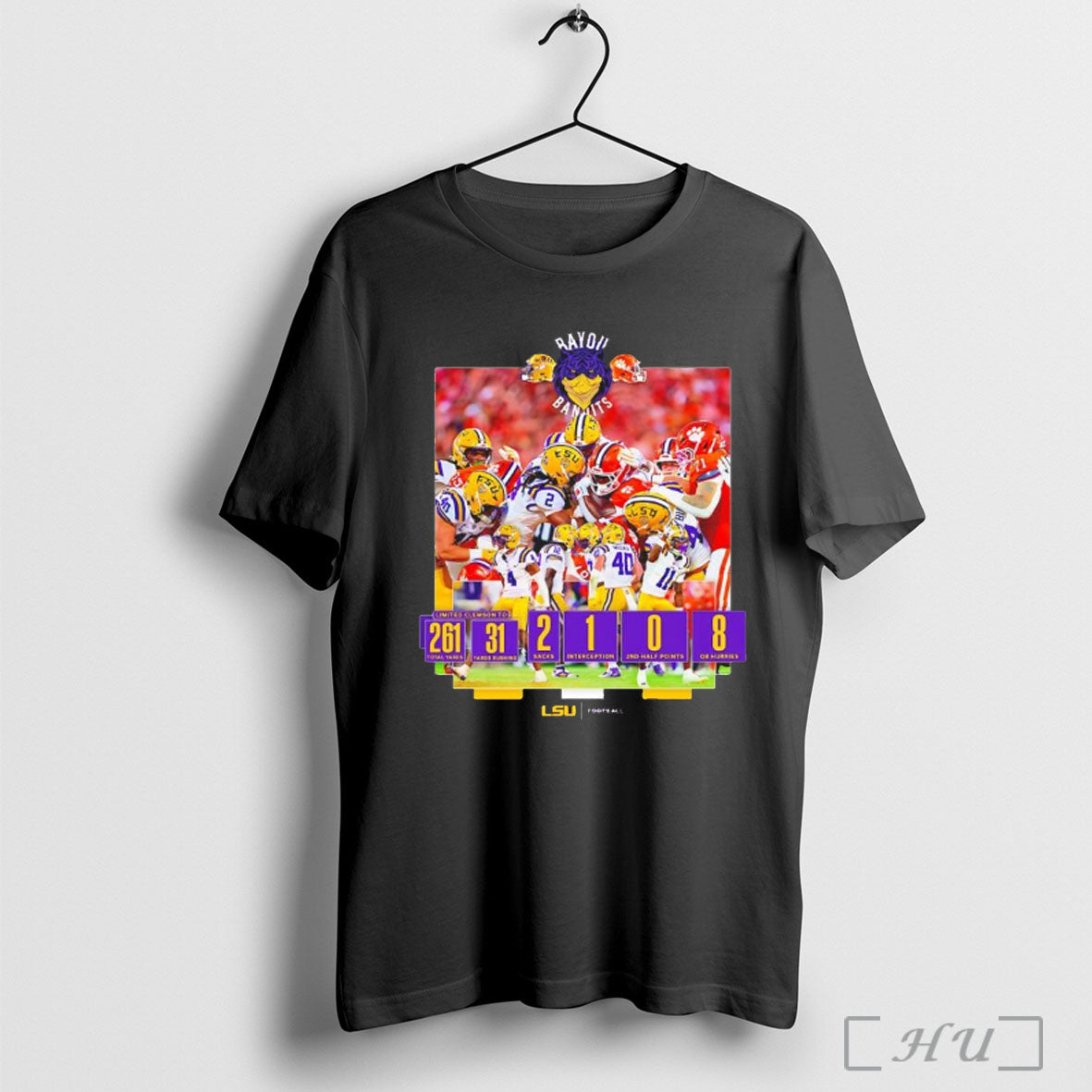 Officials Lsu Football Bayou Bandits 2025 T Shirt