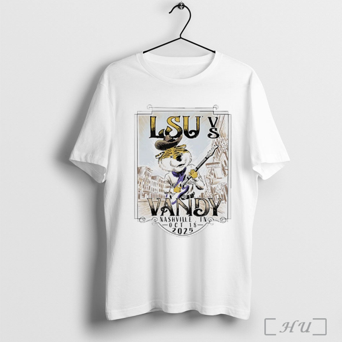 Officials Lsu Vs Vanderbilt 2025 Game Day Mascot T Shirt