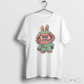 Officials Labubu Horror Halloween Ladies T Shirt