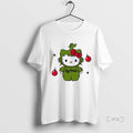 Officials Labubu X Grinch Cute T-Shirts, Hoodie, Sweatshirt | AU01DripNestTees.com