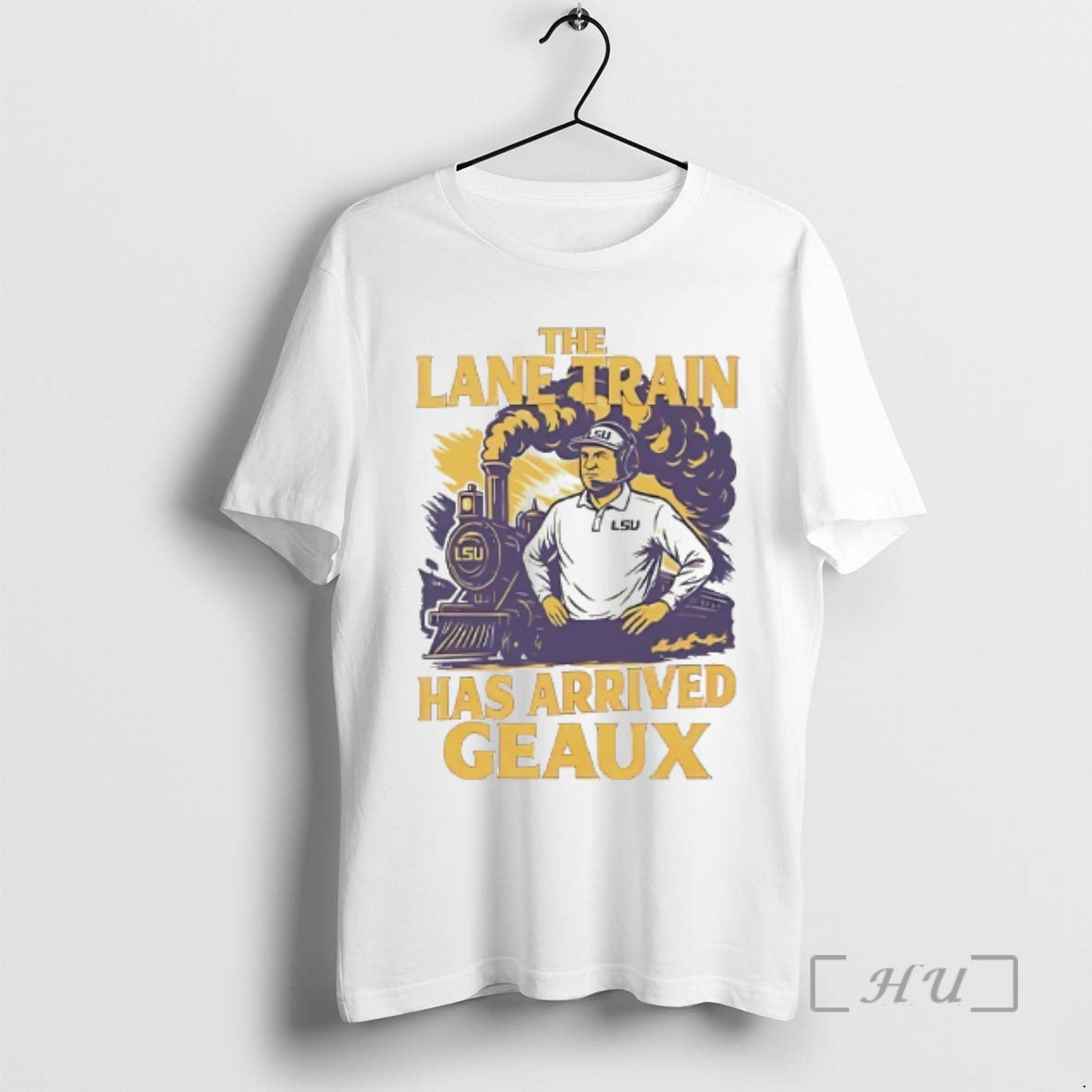 Officials Lane Kiffin The Lane Train Has Arrived Geaux T-Shirts, Hoodie, Sweatshirt | AU01DripNestTees.com