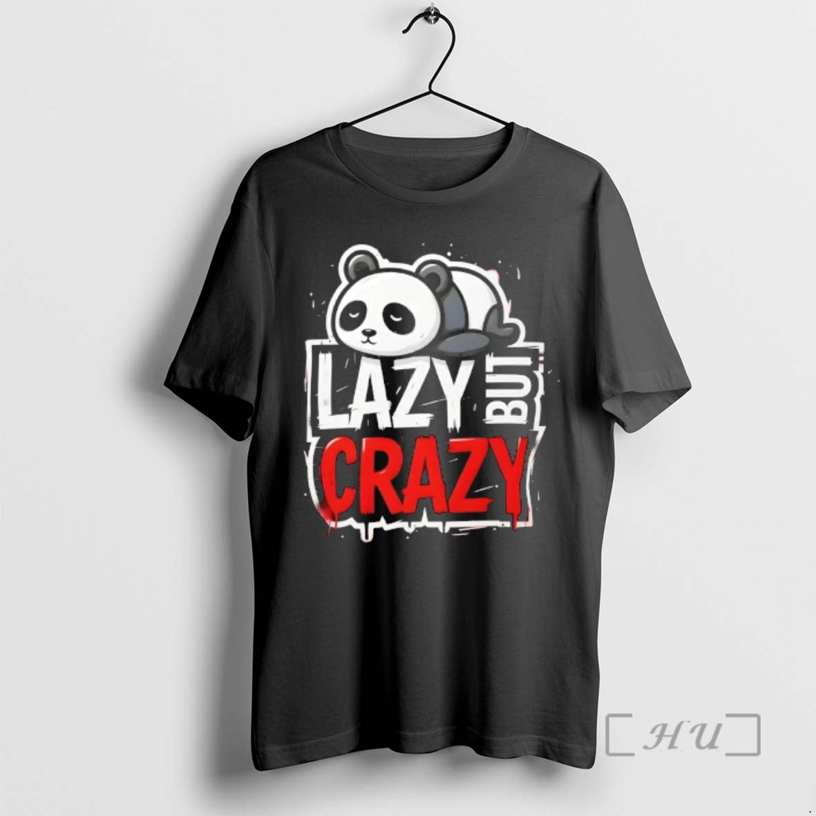 Officials Lazy But Crazy Panda Cute Animal T-Shirts, Hoodie, Sweatshirt | AU01DripNestTees.com